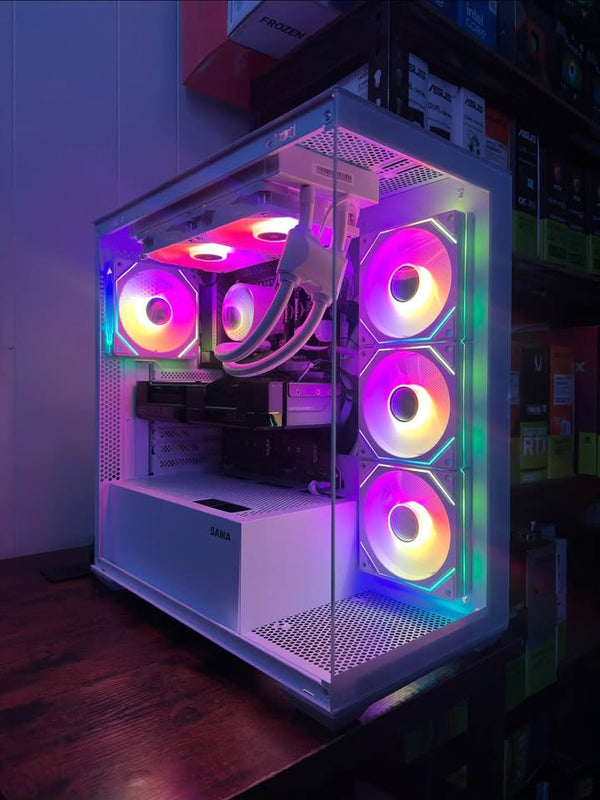 RTX 5070 12GB, Ryzen 7 7800X3D, 32GB DDR5, 1TB NVMe SSD, B650 Gaming PC